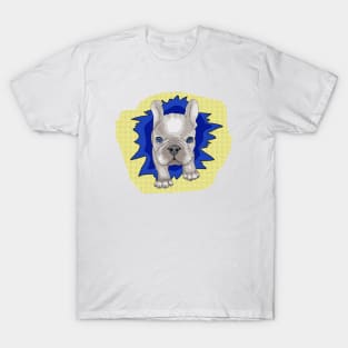 French Bulldog lover Cute Puppy comic T-Shirt